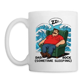 Dad: Rock - Mug - white - Left