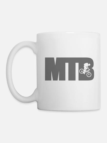 MTB - Tasse - Weiß