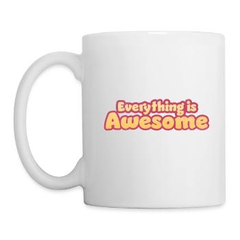 Tout est génial - Mug blanc - blanc - Gauche