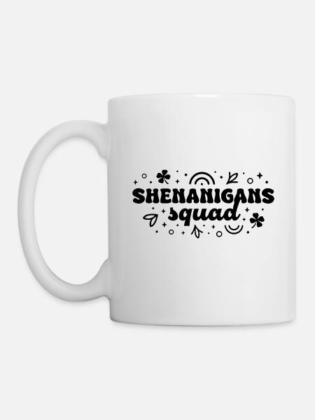 Shenanigans Kader - Tasse - Weiß