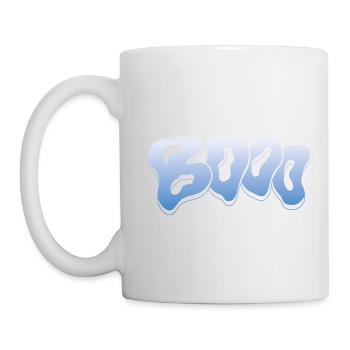 Fantôme effrayant - Mug blanc - blanc - Gauche