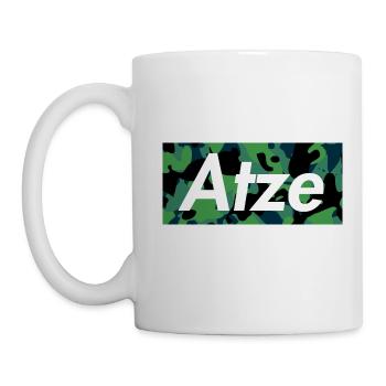 Atze Camouflage v1 - Mug - white - Left