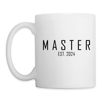 Master EST. 2024 - Tasse - Weiß - Links