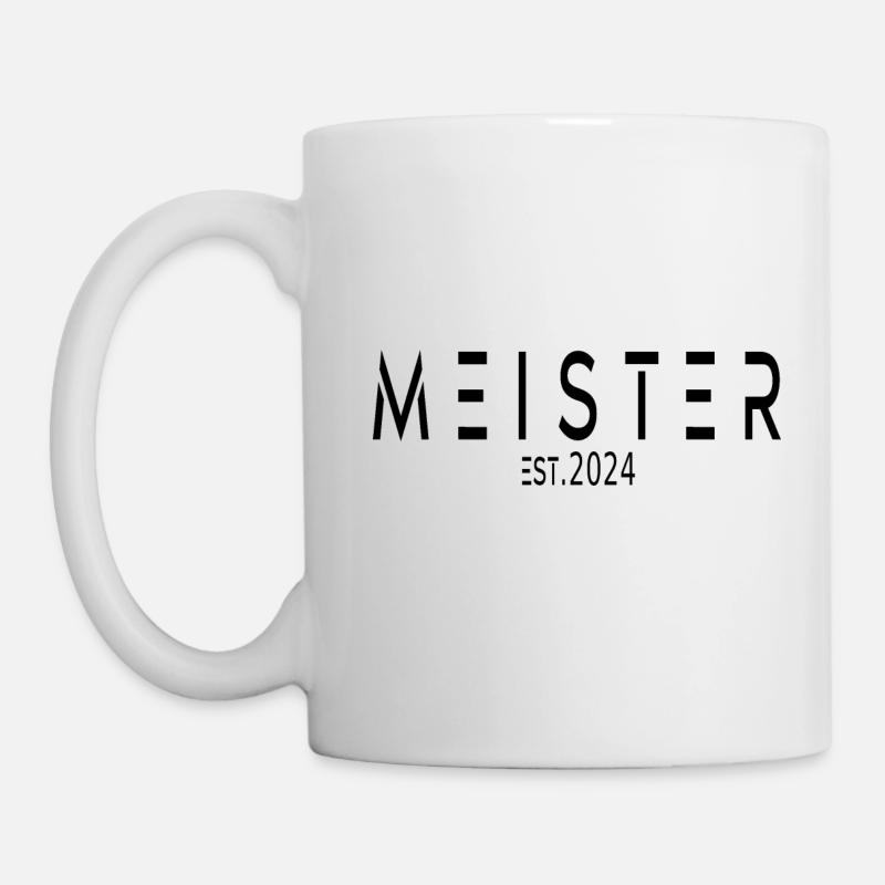 Meister EST. 2024 - Tasse - Weiß