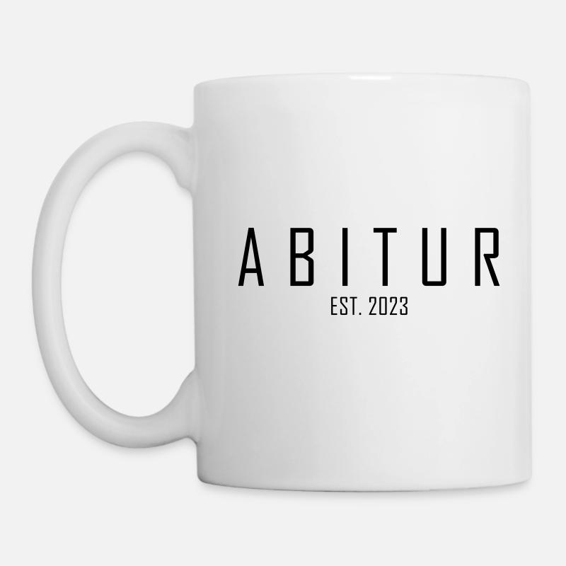 Abitur 2023 - Tasse - Weiß