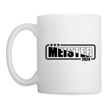 Meister 2024 Aufstiegstrikot Aufstieg 24 - Tasse - Weiß - Links