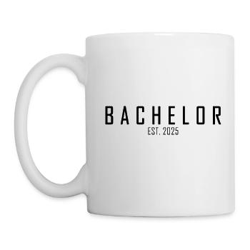 Bachelor est. 2025 - Tasse - Weiß - Links