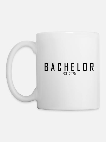 Bachelor est. 2025 - Tasse - Weiß