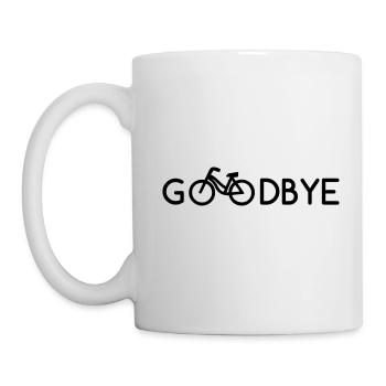 GOODBYE BICYCLE (v) - Mug - white - Left