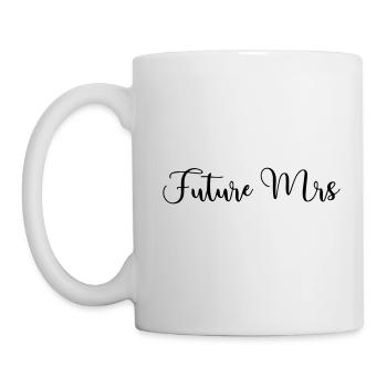 Future Mrs - Tasse - Weiß - Links