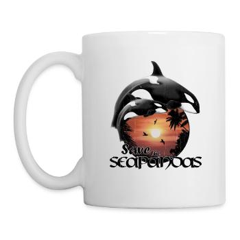 Orques orques - Mug blanc - blanc - Gauche