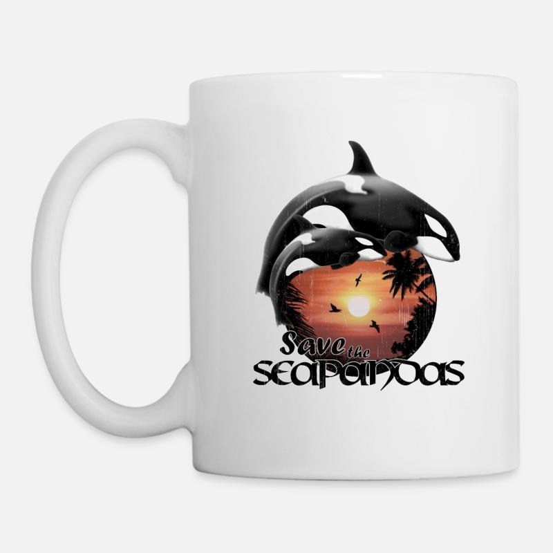 Orca Killerwale - Tasse - Weiß