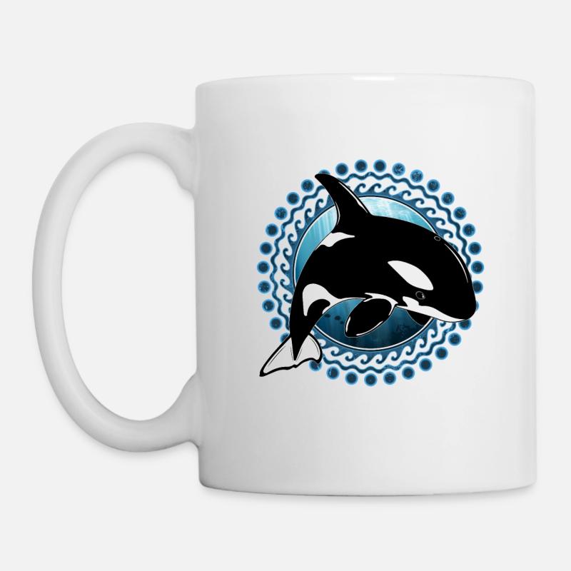 Orca Killerwal - Tasse - Weiß
