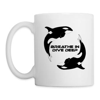 Orques orques - Mug blanc - blanc - Gauche