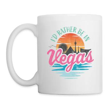 I'd rather be in Vegas - Mug - white - Left