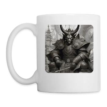 Dämon Monster Ungeheuer - Tasse - Weiß - Links