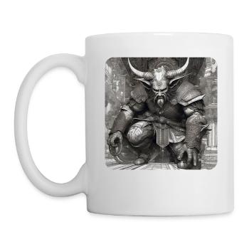 Démon, Monstre, Monstre, Monstre, - Mug blanc - blanc - Gauche