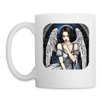 Cool Gothic Angel III - Mug - white - Left
