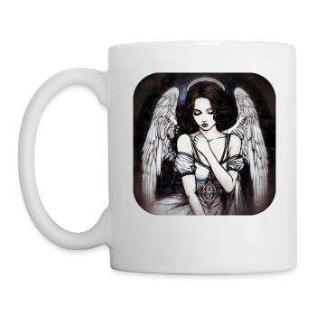 Cool Gothic Angel II - Mug - white - Left