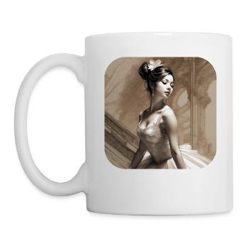 Prima Ballerina V - Tasse - Weiß - Links