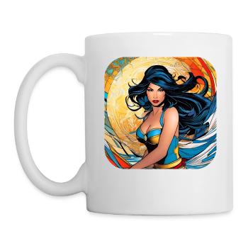 Superheroine - Mug - white - Left
