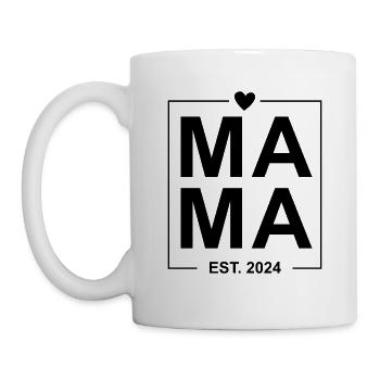 Mama Est 2024 - Tasse - Weiß - Links