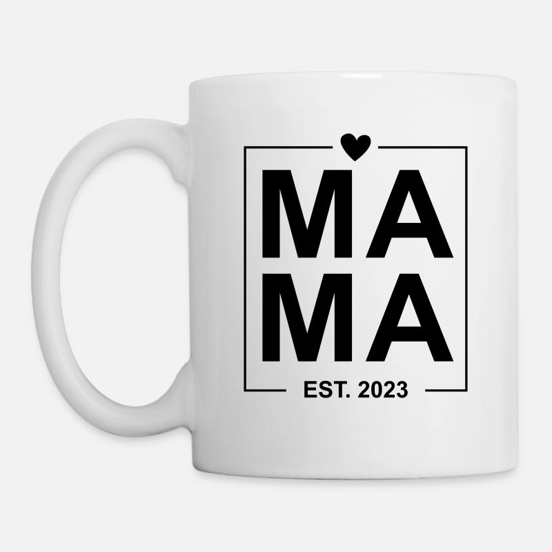 Mama Est 2023 - Tasse - Weiß