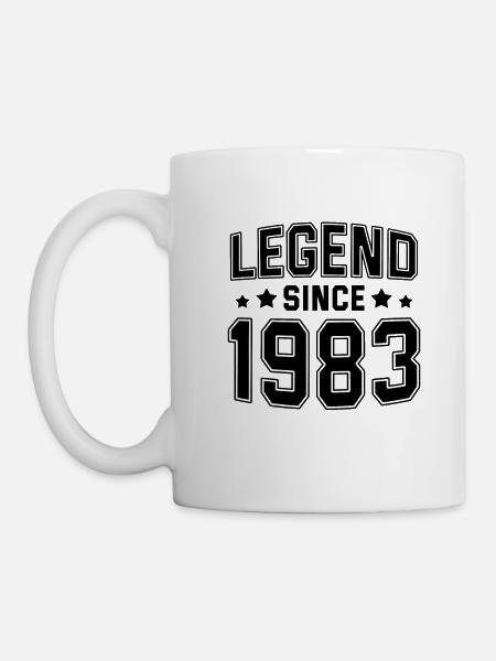 Legend since 1983 - Mug blanc - blanc