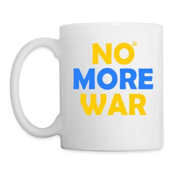 No more war - Tasse - Weiß - Links