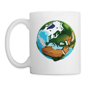 PlanetEU (en anglais seulement) - Mug blanc - blanc - Gauche