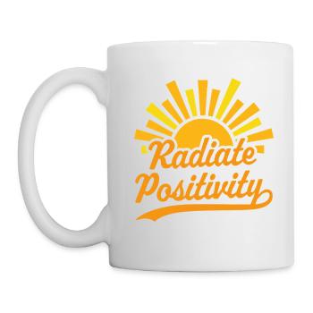 Radiate Positivity - Mug - white - Left