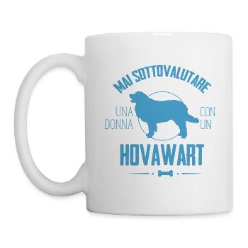 Canino Tshirt Hovawart - Mug blanc - blanc - Gauche