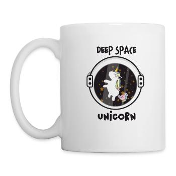 Deep space unicorn / unicorn - Mug - white - Left