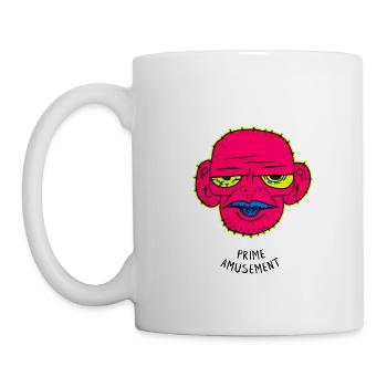 prime amusement - Tasse - Weiß - Links