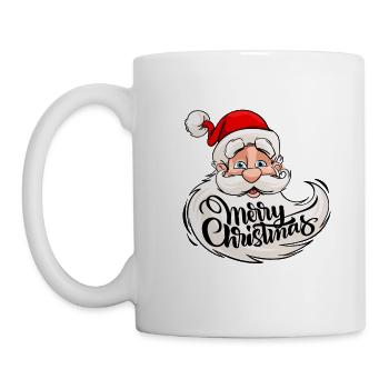 Noël Santa Claus / Noël - Mug blanc - blanc - Gauche