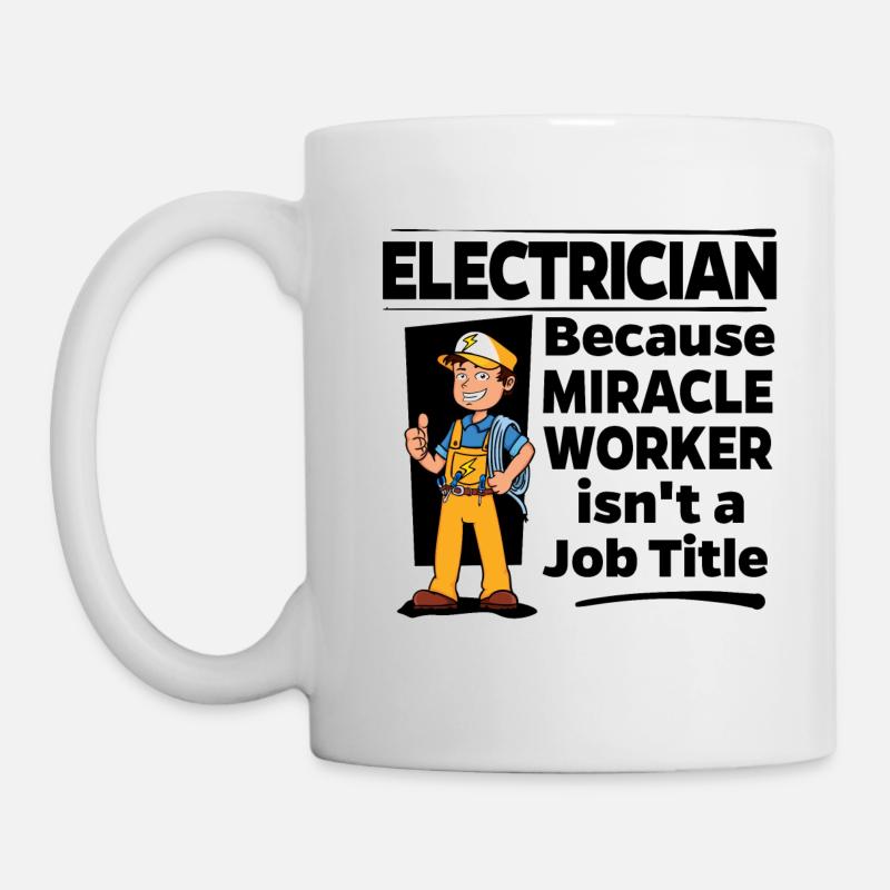 Électricien - Miracle Worker - Mug blanc - blanc