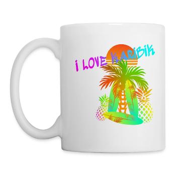 Caribbean Love - Mug - white - Left