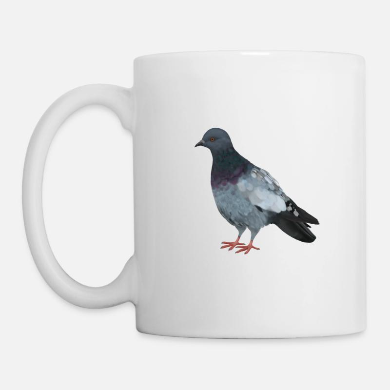 Taube - Tasse - Weiß
