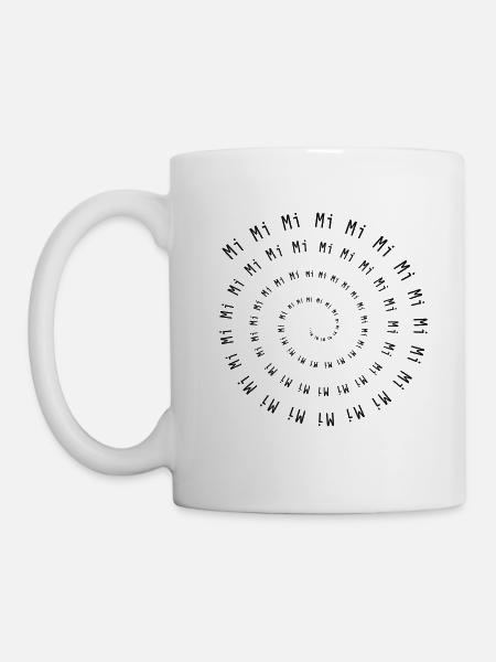MIMIMI ENDLOSSCHLEIFE JAMMERN LUSTIG GESCHENK - Tasse - Weiß