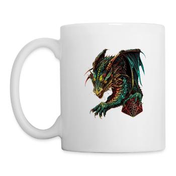 Dragon Die V2 - Mug blanc - blanc - Gauche