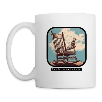 Tschaukelstuhl - Tasse - Weiß - Links