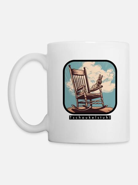 Tschaukelstuhl - Tasse - Weiß
