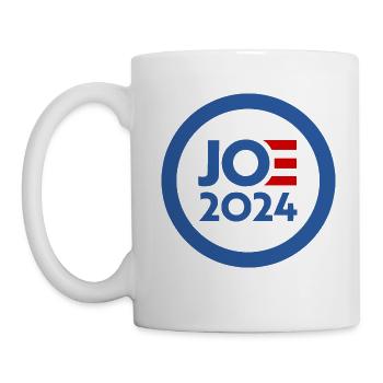 Joe biden 2024 - Tasse - Weiß - Links