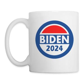 Joe biden 2024 - Tasse - Weiß - Links