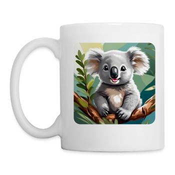 Cute Koala Bear - Mug - white - Left