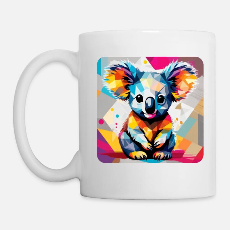 Ours Koala mignon - Mug blanc - blanc
