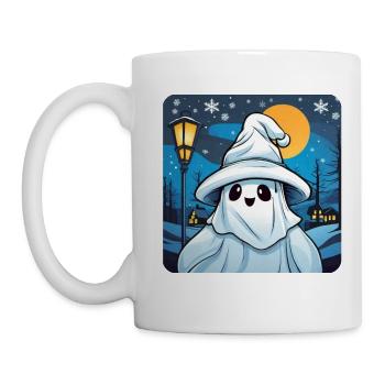 Mignon petit croque-mitaine - Mug blanc - blanc - Gauche