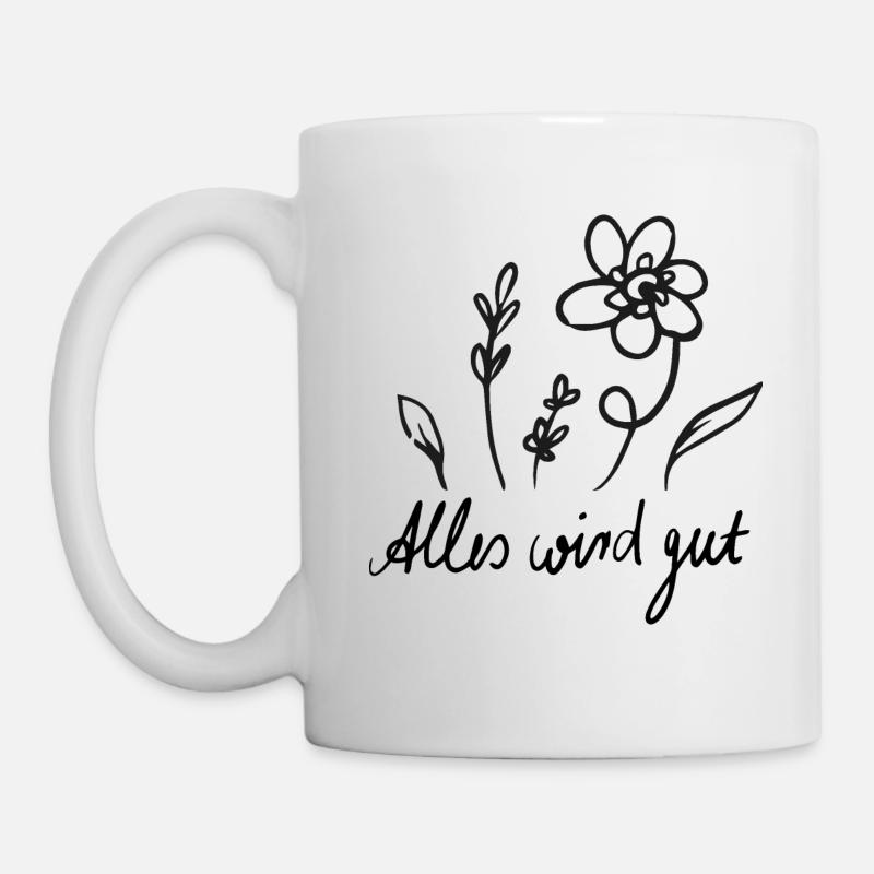 Tout va bien se passer - Mug blanc - blanc