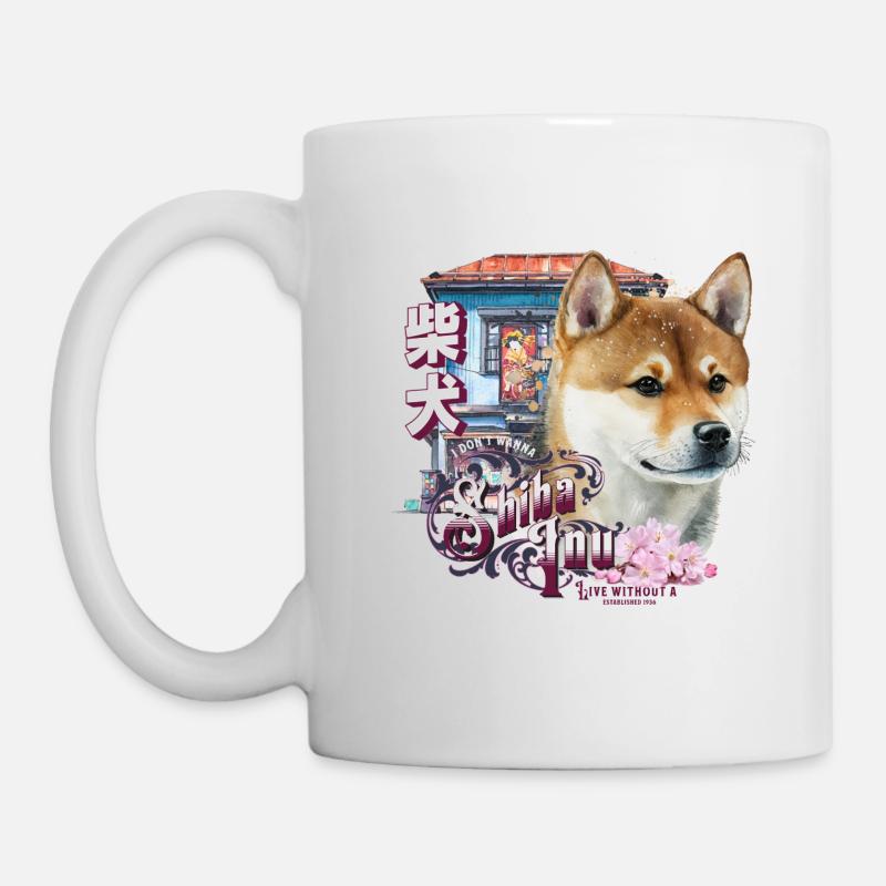 Shiba Inu - Tasse - Weiß