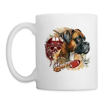 Schachtel - Tasse - Weiß - Links